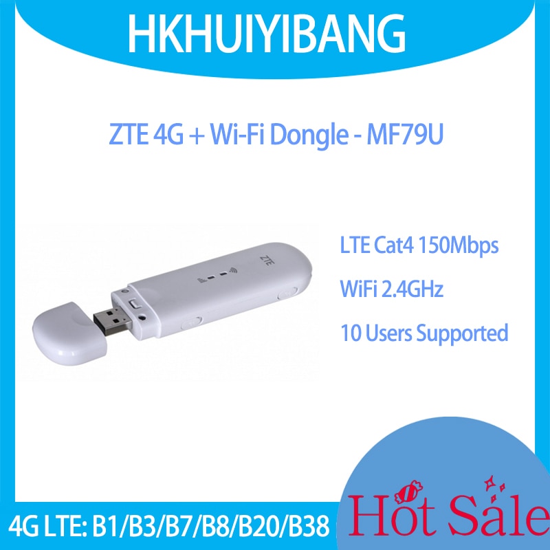 ZTE USB  ֽ 4G MF79U LTE 150Mbps USB  SIM ī , CarFi 2  ܺ ׳  